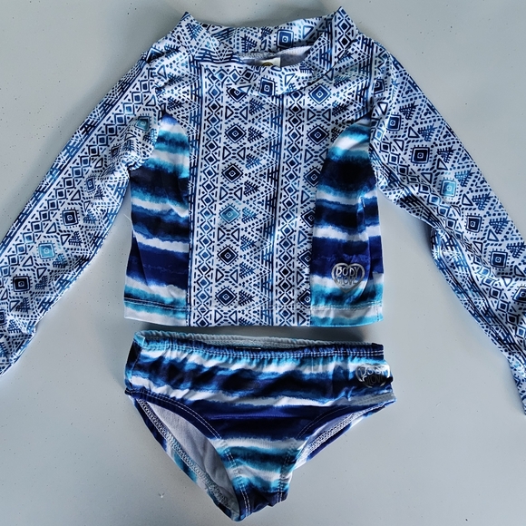 Body Glove Girls Rash Guard Swimsuit size 4 - Picture 8 of 8